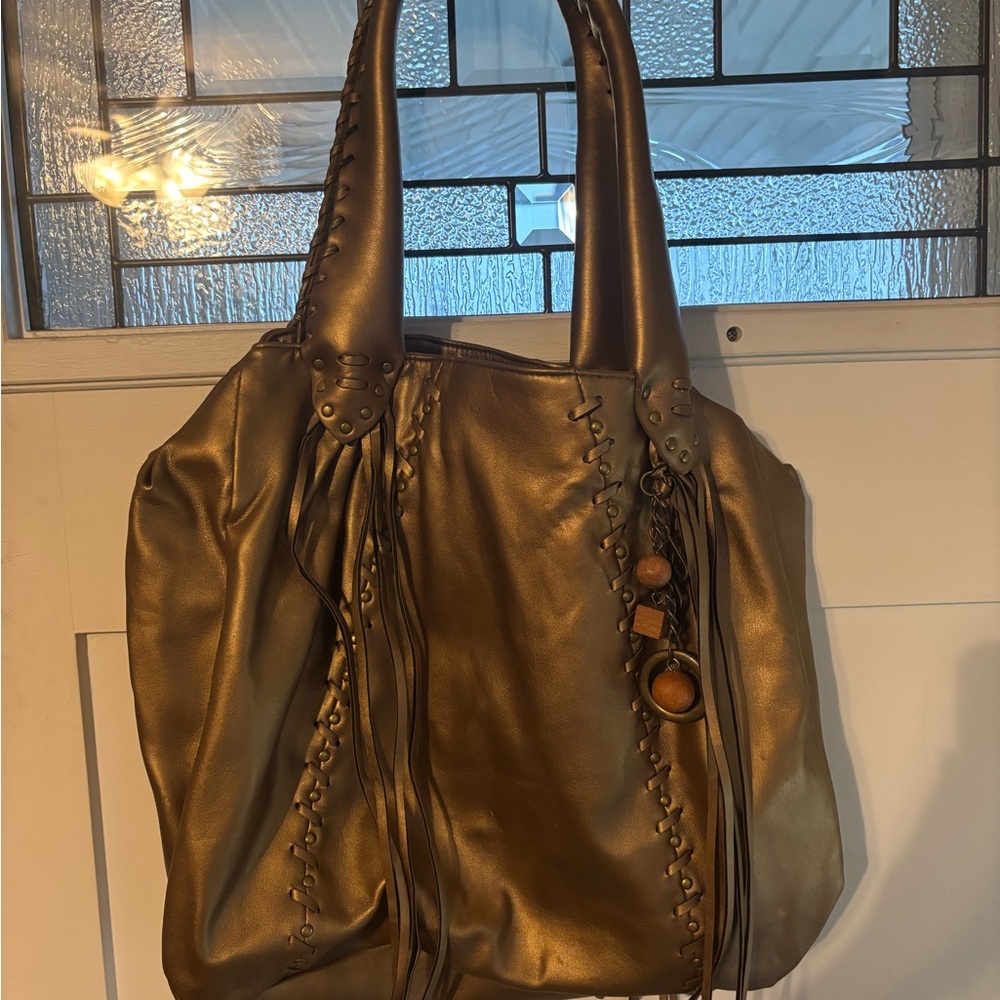 Elegant Gold Tote Bag